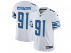 Women Nike Detroit Lions #91 A'Shawn Robinson Vapor Untouchable Limited White NFL Jersey