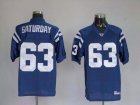 nfl indianapolis colts #63 saturday blue