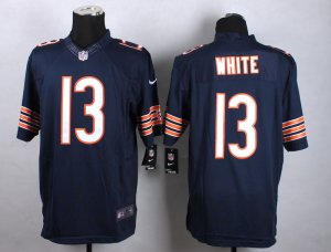 Nike Chicago Bears #13 Kevin White blue jerseys(Game)