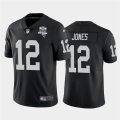Nike Raiders #12 Zay Jones Black 2020 Inaugural Season Vapor Untouchable Limited
