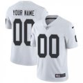 Mens Nike Oakland Raiders Customized White Vapor Untouchable Limited Player NFL Jersey