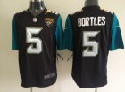 Nike Jacksonville Jaguars #5 Bortles black game Jerseys