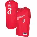 Mens Adidas Los Angeles Clippers #3 Chris Paul Authentic Red 2016-2017 Christmas Day NBA Jersey