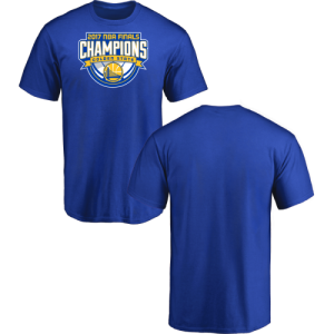 Golden State Warriors 2017 NBA Champions Mens T-Shirt Royal3