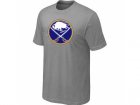 NHL Buffalo Sabres Big & Tall Logo L.Grey T-Shirt