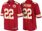 Men Kansas City Chiefs #22 Marcus Peters Red Color Rush Limited Jersey
