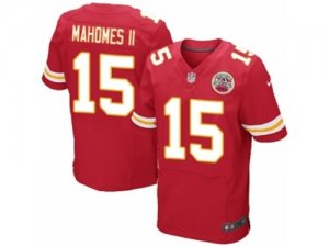 Nike Chiefs #15 Patrick Mahomes II Red Team Color Mens Stitched NFL Elite Jersey
