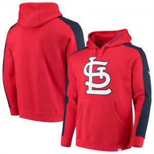 St. Louis Cardinals Fanatics Branded Iconic Fleece Pullover Hoodie Red