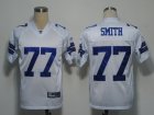 NFL Dallas Cowboys #77 Smith White