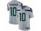 Mens Nike Seattle Seahawks #10 Paul Richardson Vapor Untouchable Limited Grey Alternate NFL Jersey