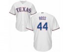Mens Majestic Texas Rangers #44 Tyson Ross Replica White Home Cool Base MLB Jersey