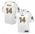 Nike Minnesota Vikings #14 Stefon Diggs White Men NFL Pro Line Fashion Game Jersey