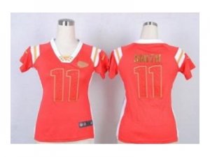 Nike women jerseys kansas city chiefs #11 alex smith red[fashion Rhinestone sequins]