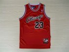 Bulls #23 Michael Jordan Red Nike Swingman Jerseys