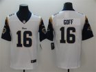 Nike Rams #16 Jared Goff White Vapor Untouchable Limited Jersey
