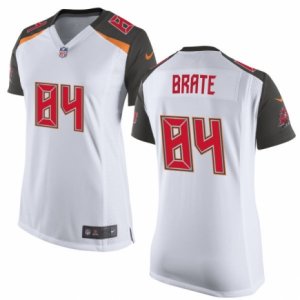 Women\'s Nike Tampa Bay Buccaneers #84 Cameron Brate Limited White NFL Jersey