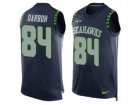 Mens Nike Seattle Seahawks #84 Amara Darboh Limited Steel Blue Player Name & Number Tank Top NFL Jersey