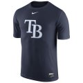 MLB Men's Tampa Bay Rays Nike Authentic Collection T-Shirt - Navy
