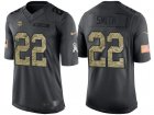 Nike Minnesota Vikings #22 Harrison Smith Mens Stitched Black NFL Salute to Service Limited Jerseys