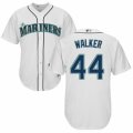 Mens Majestic Seattle Mariners #44 Taijuan Walker Replica White Home Cool Base MLB Jersey
