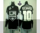 nhl jerseys los angeles kings #10 richards black-white[2014 stanley cup]