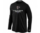 Nike Atlanta Falcons Critical Victory Long Sleeve T-Shirt Black