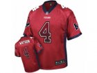 Mens Nike Houston Texans #4 Deshaun Watson Elite Red Drift Fashion NFL Jersey