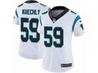 Women Nike Carolina Panthers #59 Luke Kuechly Vapor Untouchable Limited White NFL Jersey