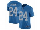 Nike Detroit Lions #24 Nevin Lawson Vapor Untouchable Limited Blue Alternate NFL Jersey