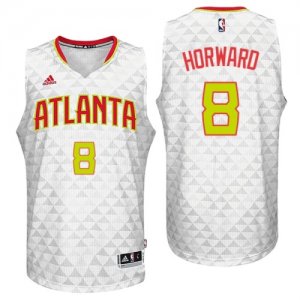 Atlanta Hawks #8 Dwight Howard 2016 Home White New Swingman Jersey