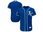 Kansas City Royals Blank Royal 2017 Spring Training Flexbase Authentic Collection Stitched Baseball Jersey