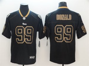Nike Rams #99 Aaron Donald Black Shadow Legend Limited Jersey