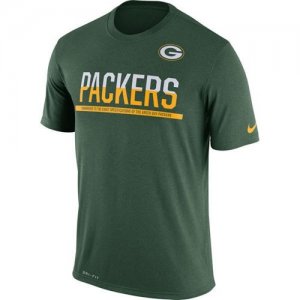 Mens Green Bay Packers Nike Practice Legend Performance T-Shirt Green