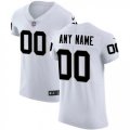 Mens Nike Oakland Raiders Customized White Vapor Untouchable Elite Player NFL Jersey