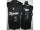 nba Los Angeles Clippers #3 Chris Paul Black(Revolution 30)