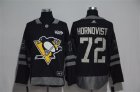 Penguins #72 Patric Hornqvist Black 1917-2017 100th Anniversary Adidas Jersey