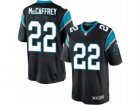 Mens Nike Carolina Panthers #22 Christian McCaffrey Limited Black Team Color NFL Jersey