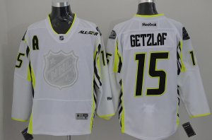 2015 All Star NHL Anaheim Ducks #15 Ryan Getzlaf white jerseys