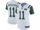 Women Nike New York Jets #11 Robby Anderson Vapor Untouchable Limited White NFL Jersey