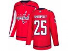 Men Adidas Washington Capitals #25 Devante Smith-Pelly Red Home Authentic Stitched NHL Jersey