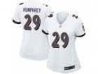 Women Nike Baltimore Ravens #29 Marlon Humphrey Game White NFL Jersey