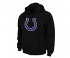 Indianapolis Colts Logo Pullover Hoodie black