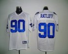 Dallas Cowboys #90 ratliff white