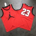 Air Jordan #23 Red Mesh Basketball Jersey