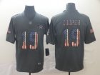 Nike Cowboys #19 Amari Cooper 2019 Salute To Service USA Flag Fashion Limited Jersey
