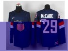 nhl jerseys USA #29 mccabe blue(2014 world championship)