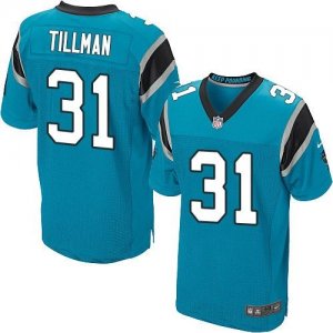Nike Carolina Panthers #31 Charles Tillman blue Jerseys(Elite)