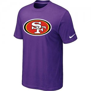 Nike San Francisco 49ers Sideline Legend Authentic Logo Dri-FIT T-Shirt Purple