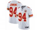 Nike Kansas City Chiefs #94 Jarvis Jenkins Vapor Untouchable Limited White NFL Jersey