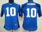 Women nfl New York Giants #10 Eli Manning Blue[2011]